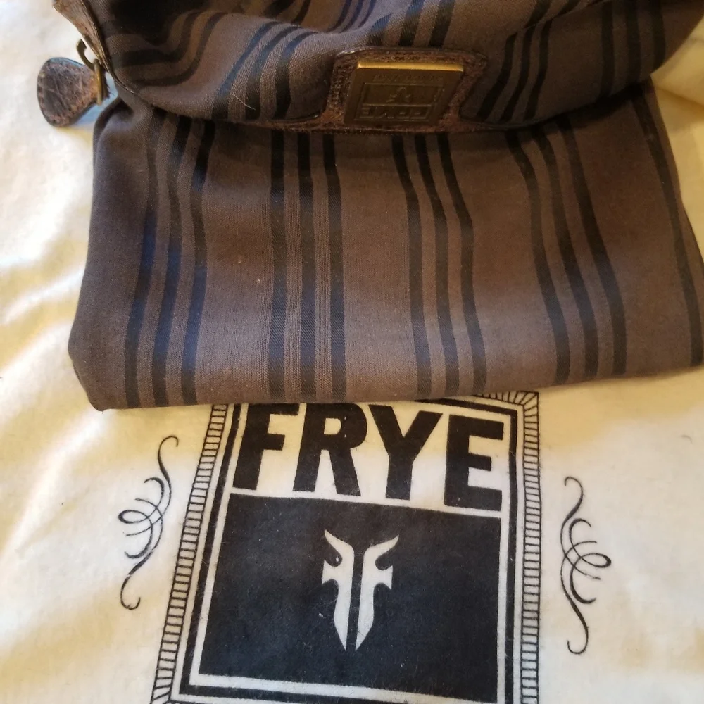 Frye Deborah Studded Star Distressed Handbag - Picture 9 of 16